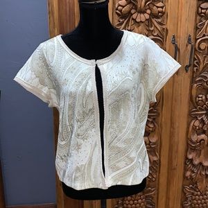 EUC Chico size 1 (8/10) cardigan jacket